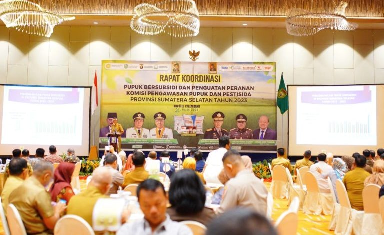 Pj Sekda Musni Wijaya Hadiri Rakor Pupuk Bersubsidi 2023