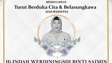 Istri Pj Sekda Musni Wijaya Berpulang, Pemkab Muba Berduka