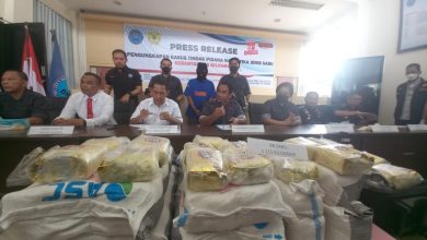 115 Kilogram Sabu Yang Diamankan BNN Sumsel Dari Tangan Tukang Las Diduga Kuat Masih Berasal Dari Asia Tenggara Bersenjata