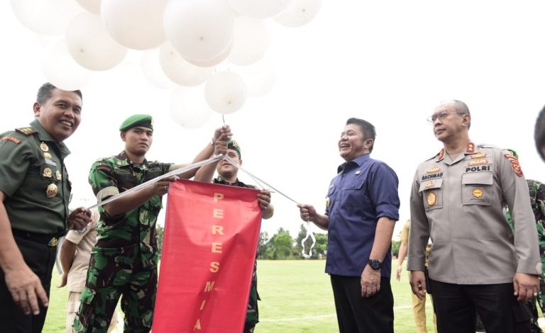 Pusat Latihan Kebugaran Standar Internasional Milik Kodam II/Sriwijaya Diresmikan