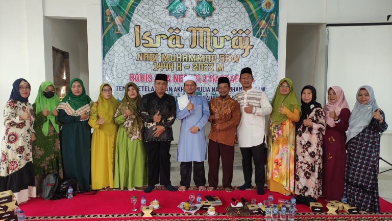 Rohis Semandara Gelar Peringatan Isra’ Mi’raj Nabi Muhammad SAW 1444 H