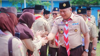 Pj Sekda Muba Buka Lomba Tingkat Regu Penggalang III Kwarcab Muba