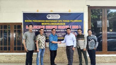 DPC Peradi Palembang Resmi Launching Pelayanan Konsultasi Hukum Gratis