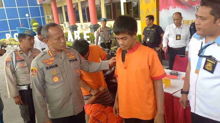 Polisi Meringkus Komplotan Pelaku Curanmor Bersenpi