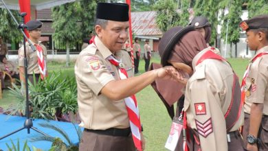 Buka LT III, Edison Harapkan Kwarcab Pramuka Palembang Sukses Hingga ke LT V Kwarnas