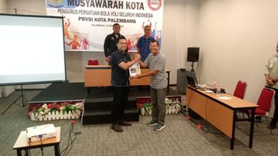 Aryuda Perdana Kusuma Resmi Nahkodai PBVSI Kota Palembang Periode 2023-2027