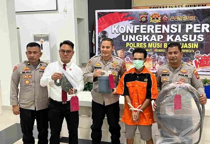 Api Rokok Menjadi Penyebab Kebakaran Sumur Minyak Ilegal di Musi Banyuasin