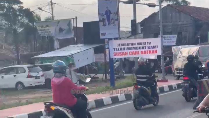 Jembatan Musi 4 Palembang Diprotes Warga