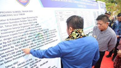 Pemerataan Pembangunan Infrastruktur di Kabupaten/kota Dalam Provinsi Sumsel