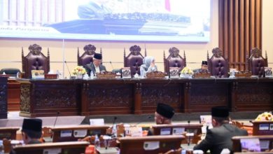 Wagub Sampaikan Jawaban Gubernur  Terhadap 4 Ranperda Prov Sumsel