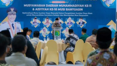 Pj Bupati Apriyadi Apresiasi Kontribusi Muhammadiyah Tingkatkan Kualitas SDM Muba