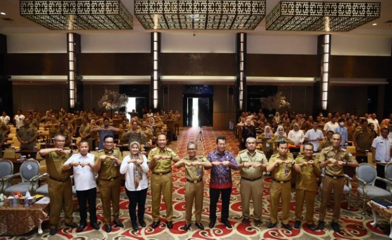 Ratek Sinkronisasi Program Kegiatan Pembangunan Antara Pemprov Dengan Kabupaten/kota Se Sumsel