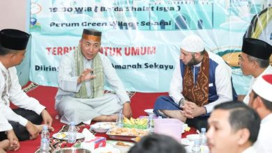 Ramadhan Ala PJ Bupati Musi Banyuasin H Apriyadi MSi, Saat Berbuka Puasa Tak Lupa Jus Kurma