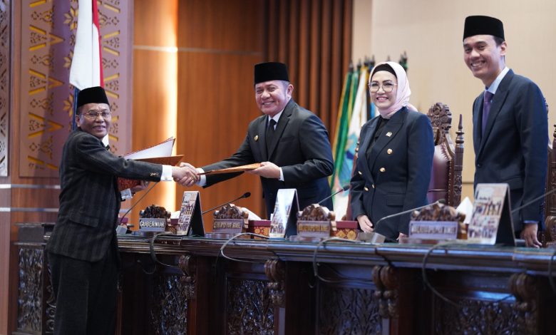 DPRD Sumsel Sampaikan Hasil Rekomendasi LKPJ Gubernur Sumsel TA 2022