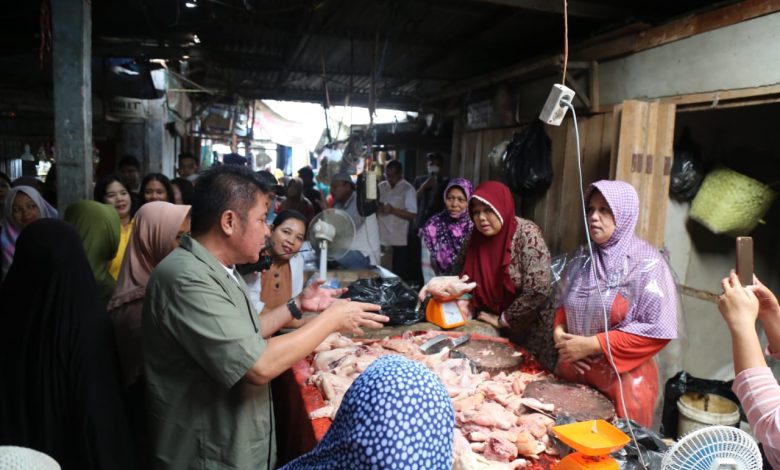 Herman Deru Sanjo Lebaran Lanjut Cek Harga-Posko Serta Kesiapan Masjid untuk Shalat Idul Fitri 1444 Hijriah 