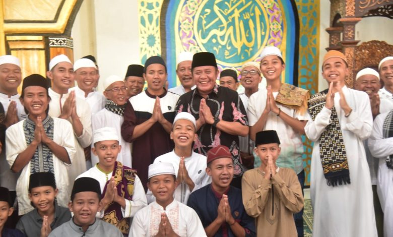 Pasca Idul Fitri 1444 H, Herman Deru Awali Safari Jum’at di Masjid Al Hidayah Tuan Kentang