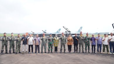 Ketua DPRD Sumatera Selatan Dukung Latihan Matra Udara di Palembang