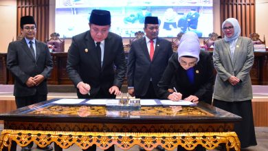 DPRD Provinsi Sumsel Menerima LHP BPK atas Laporan Keuangan Pemerintah Provinsi Sumsel TA 2022