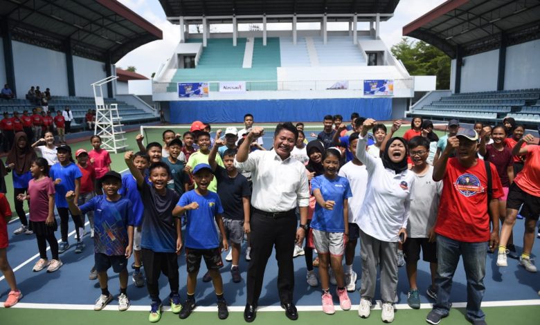 Gubernur Herman Deru Optimis Kejurnas Piala Ahmad Moerid Membangkitkan Bibit-Bibit Tenis Handal Indonesia