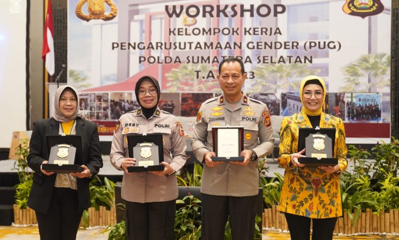 Ketua DPRD Sumsel Jadi Narasumber Workshop PUG Polda Sumsel