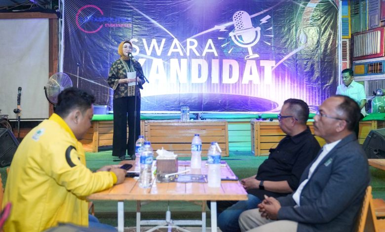 RA Anita Buka Acara Swara Kandidat, Tempat Diskusi Ide Pembangunan Sumatera Selatan