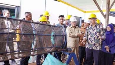 Pj. Bupati H Apriyadi Resmikan operasional Industri Cocopeat dan Cocofiber di Lalan