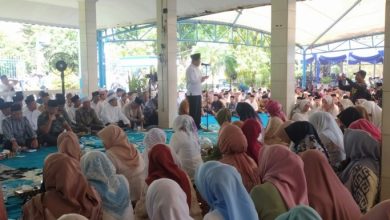 Warga Ramai Datangi Pendopoan Bupati Lahat