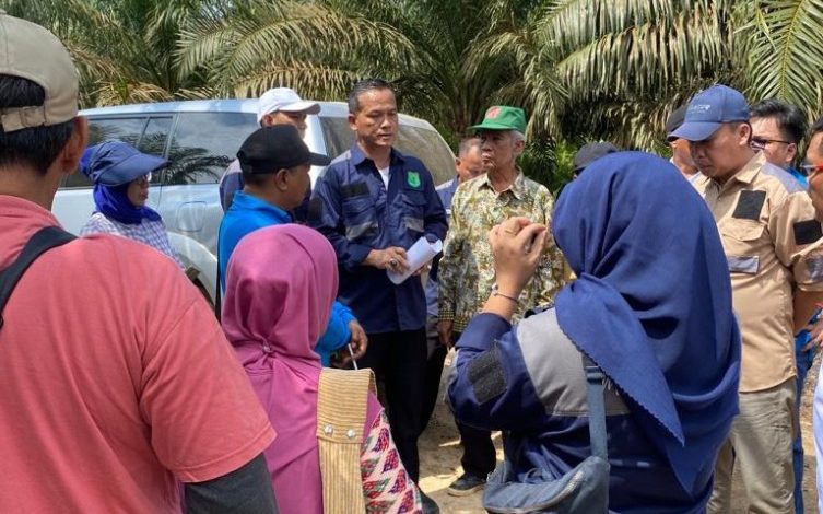 Tuntaskan Permasalahan, Tim Gabungan Survei Langsung Lokasi Lahan Plasma di Desa Gajah Mati Muba