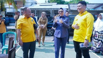 RA Anita Tinjau Pembangunan Infrastruktur di Kabupaten Banyuasin