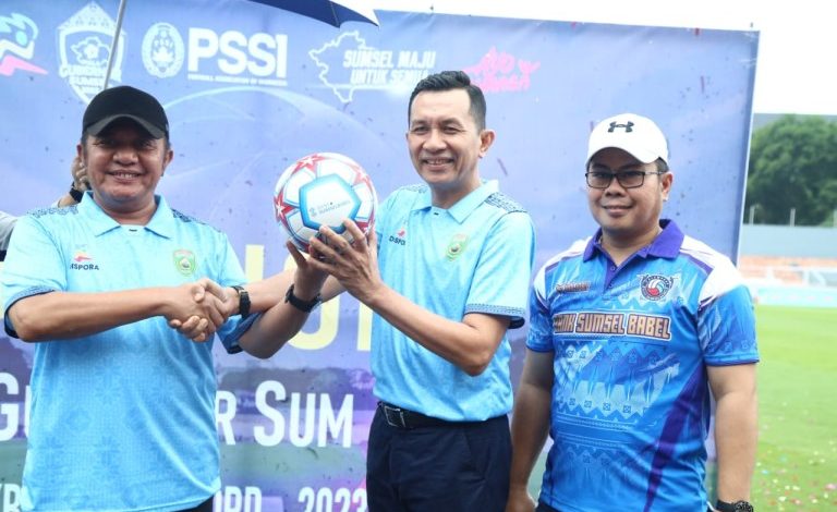 Sukses Gelar Turnamen Sepak Bola Antar OPD, Turnamen Sepakbola U20 Piala Gubernur Sumsel Tahun 2023 Kembali Dibuka