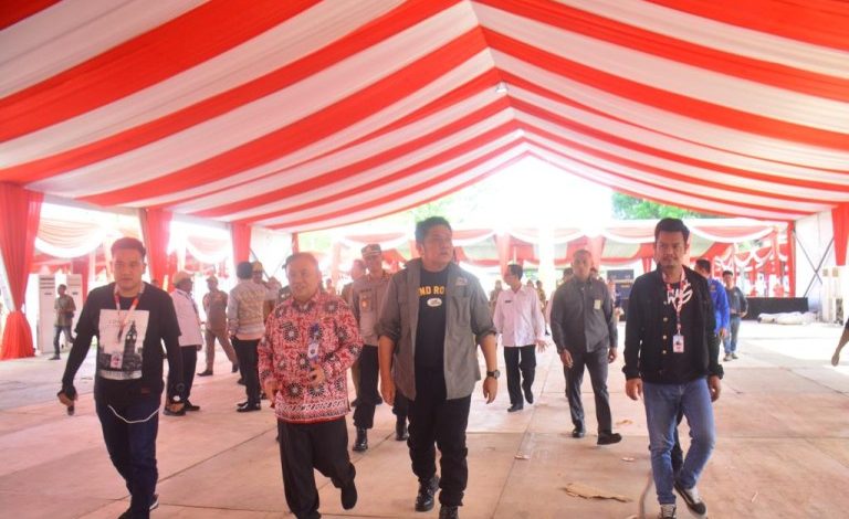 Tinjau Persiapan Harganas, Herman Deru Inginkan Semua Agenda Harganas di Sumsel Bejalan Sukses 