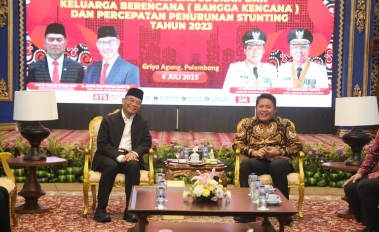 Kepala BKKBN RI :  Sumsel Dapat Menjadi Contoh Percepatan Penurunan Angka Stunting di Indonesia