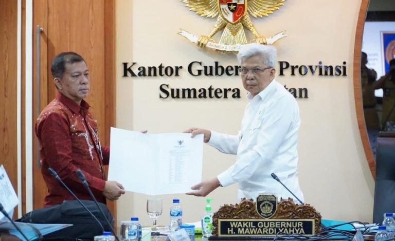 Wagub Mawardi Yahya Terima Kunker JKDN Dalam Rangka Entery Metting Pengawasan Penyelenggaraan Pemda