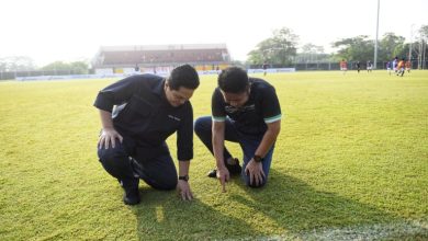 Erick Thohir Pantau Seleksi Pemain Sepakbola Timnas Piala Dunia U17 di Palembang