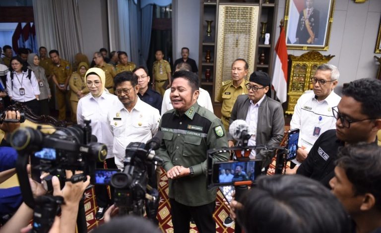 Mentan RI Tunjuk Sumsel Sebagai Provinsi Peyangga Pangan Nasional