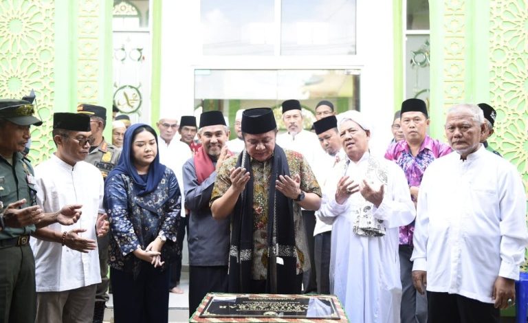 Peresmian Masjid Akbar Desa Pulau Pangung