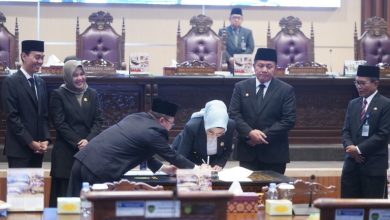 DPRD Provinsi Sumatera Selatan Sepakat Tandatangani Perubahan Anggaran Tahun 2023