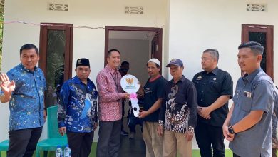 Ratu Dewa Resmikan Langsung Rumah Ali Sadikin, Program Rehab Rumah Baznas Palembang