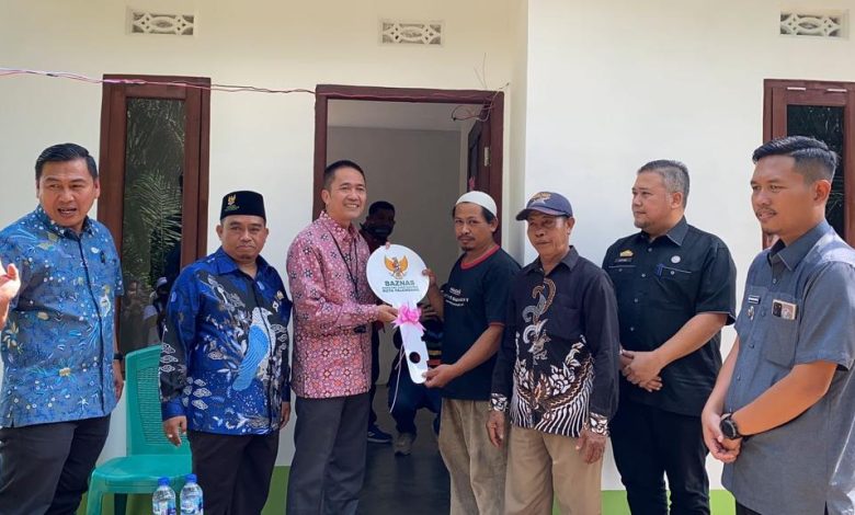 Ratu Dewa Resmikan Langsung Rumah Ali Sadikin, Program Rehab Rumah Baznas Palembang