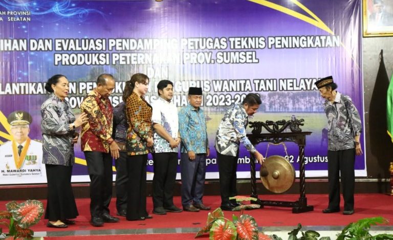 Herman Deru Yakini Keberadaan Pengurus Wanita Tani Nelayan Mampu Tingkatkan Produktifitas Petani Peternak di Sumsel