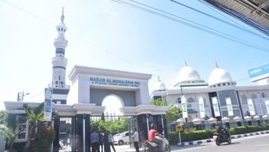 Gubernur Resmikan Menara Masjid Al Muhajirin OPI Jakabaring