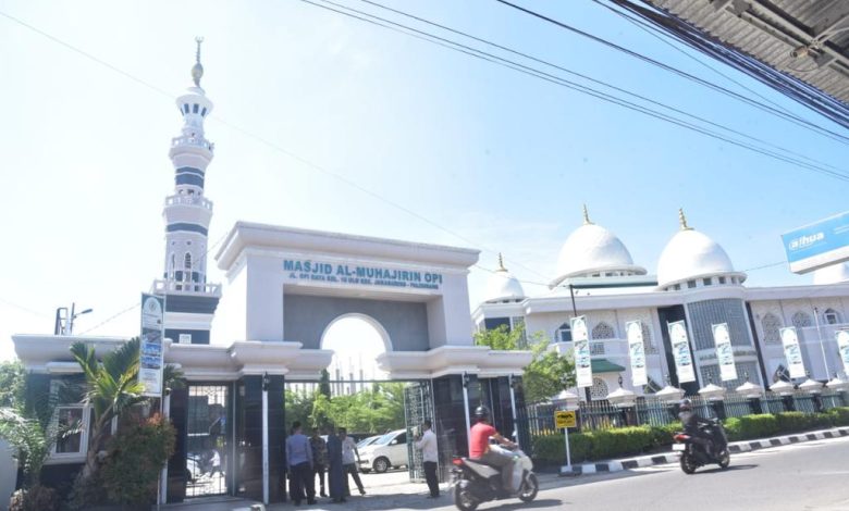 Gubernur Resmikan Menara Masjid Al Muhajirin OPI Jakabaring