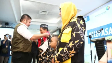 Pelepas Keberangkatan Jemaah UmrohPenerbangan Langsung Palembang-Madinah