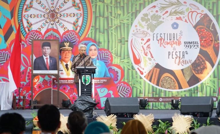 Wagub Mawardi Yahya Tutup Festival Rempah Sumsel 2023