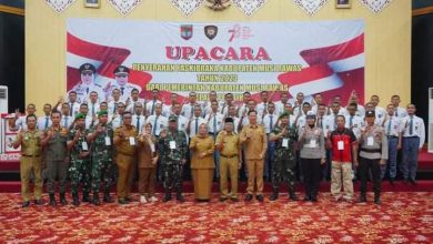 Upacara Penyerahan Paskibraka Musi Rawas 2023, Membangun Kedisiplinan dan Kepemimpinan Generasi Muda