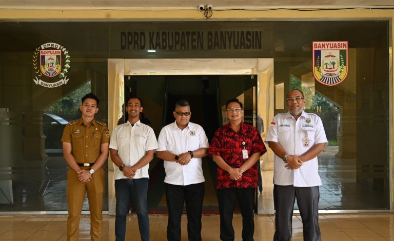 Wakil Ketua DPRD Provinsi Sumsel Kunjungi Kantor DPRD Kabupaten Banyuasin