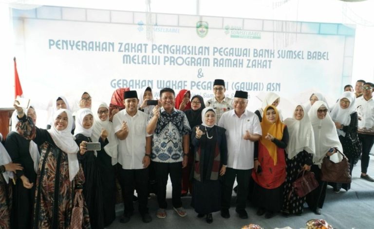 BSB Salurkan Zakat Penghasilan Pegawai, Herman Deru: Ini Jadi Contoh Bagaimana Membimbing Mustahik Menjadi Muzakki