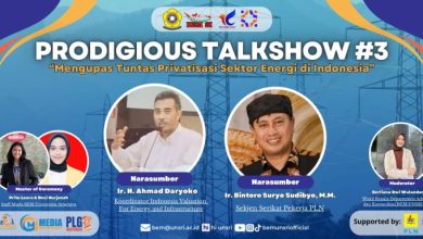 BEM Unsri dan Serikat Pekerja PLN Selenggarakan Prodigious Talkshow