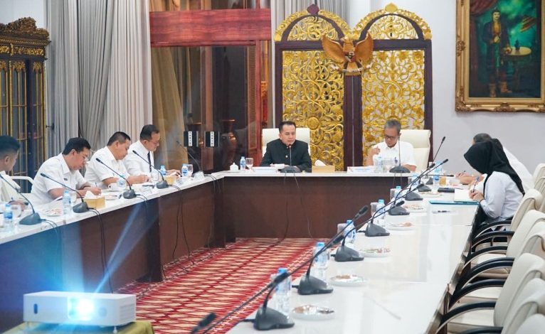 Pj Gubernur Sumsel Agus Fatoni Gelar Ratas Bersama OPD dan Jajaran Demi Optimalkan Capaian Program Prioritas