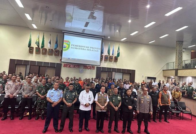 Wakil Ketua DPRD Sumsel Ikut Rapat Koordinasi Pengendalian Kebakaran Hutan dan Lahan